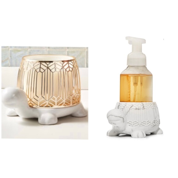 Bath & Body Works Bath Nwt Bath Body Works Ceramicgold Turtles